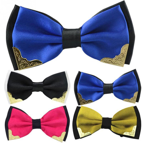 Metal Head Butterfly Bow Ties
