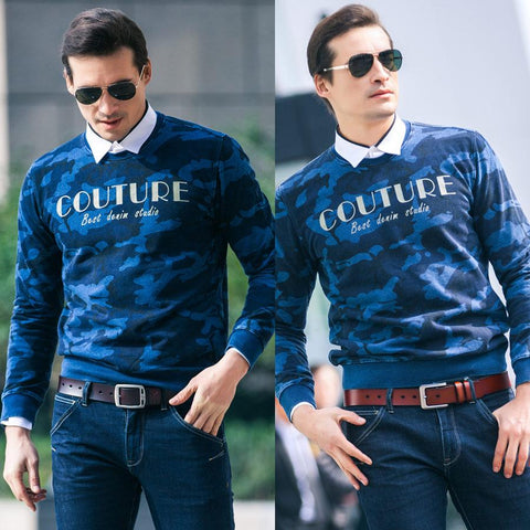 Buckle Vintage Casual Men's Belt