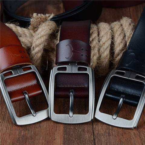 Buckle Vintage Casual Men's Belt