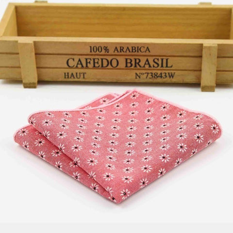 Casual Floral  Pocket  Square