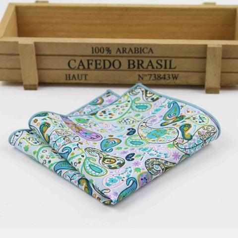Casual Floral  Pocket  Square