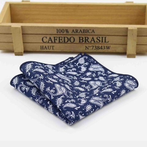 Casual Floral  Pocket  Square