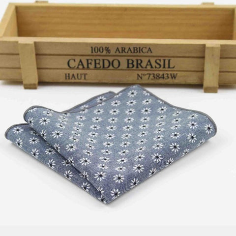 Casual Floral  Pocket  Square
