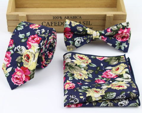 Casual Floral  Pocket  Square
