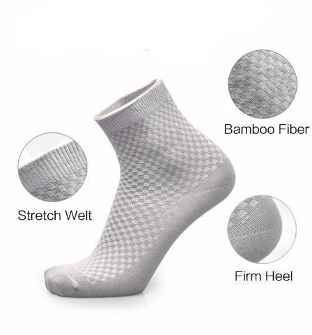 Men Bamboo Fiber Socks