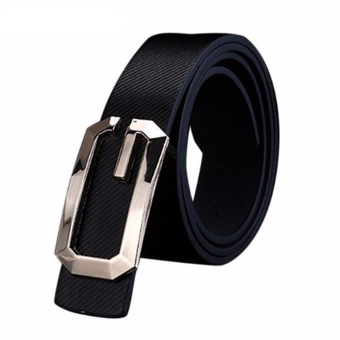 Formal Leather Thin Belt