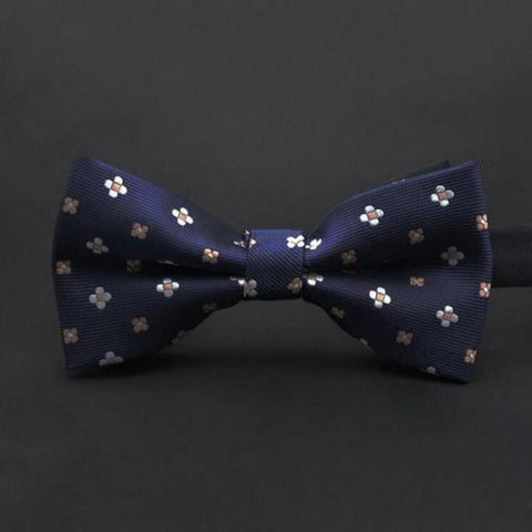 Patterized Satin Bow Ties