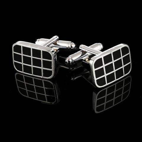 Luxury Laser Pattern Cufflink