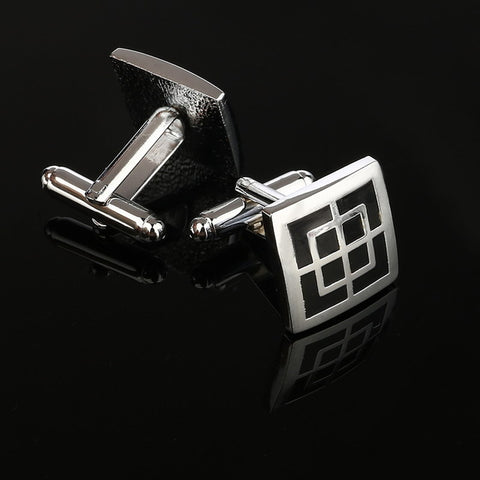 Luxury Laser Pattern Cufflink