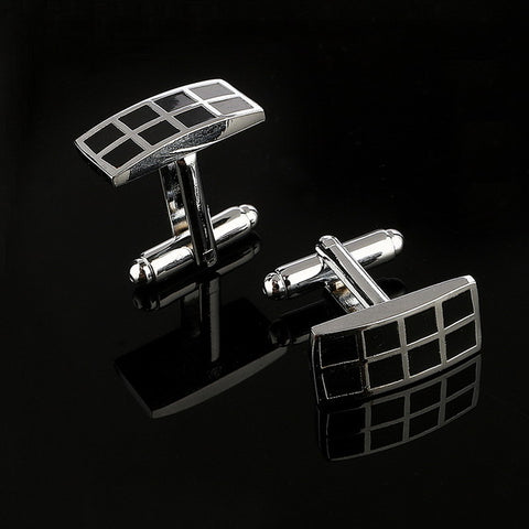 Luxury Laser Pattern Cufflink