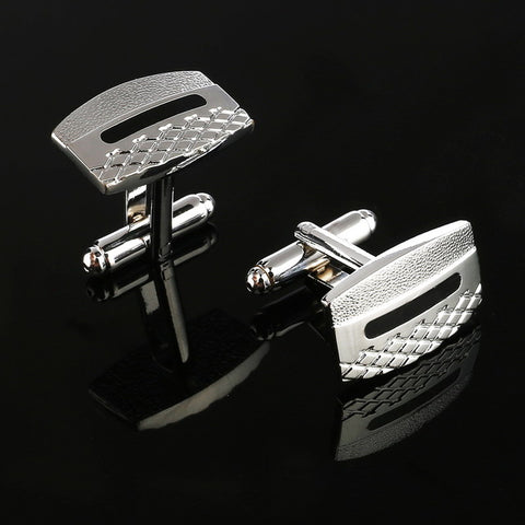 Luxury Laser Pattern Cufflink