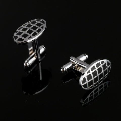 Luxury Laser Pattern Cufflink