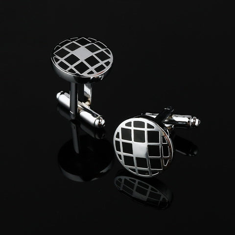 Luxury Laser Pattern Cufflink