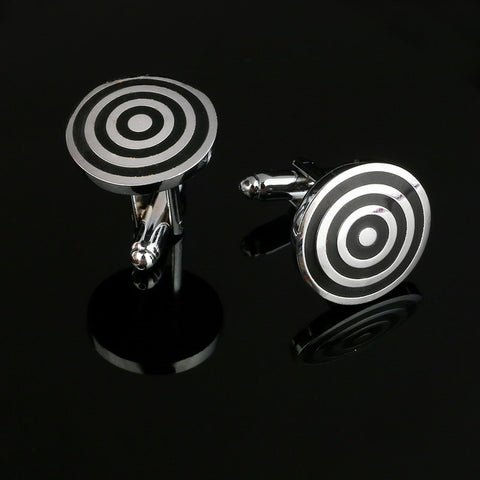 Luxury Laser Pattern Cufflink