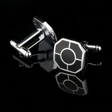 Luxury Laser Pattern Cufflink